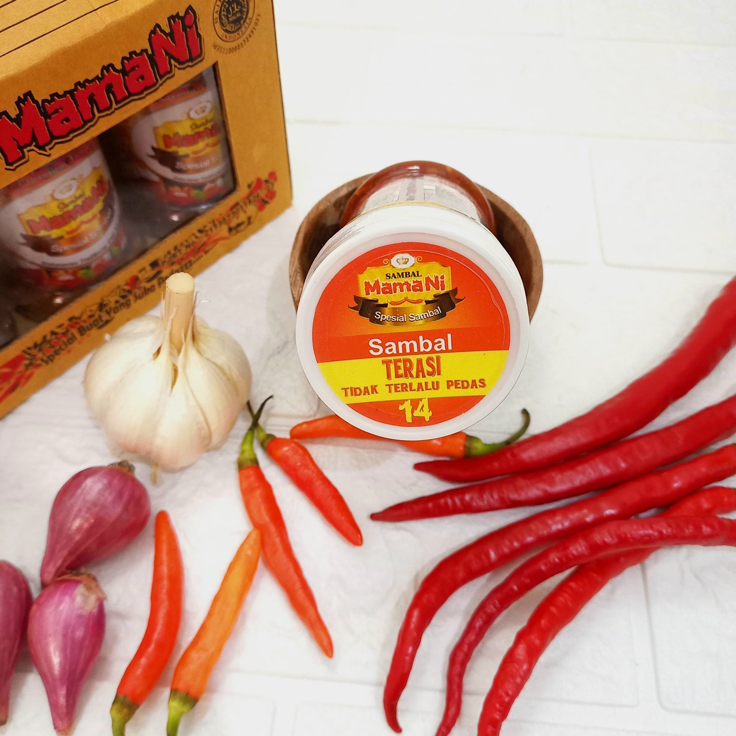 Medium Chili Shrimp Paste Code. 14 SAMBAL MamaNi