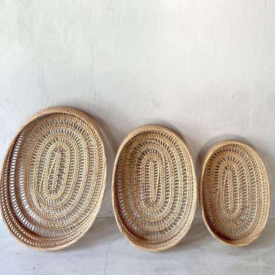 NAMARA Rattan Tray