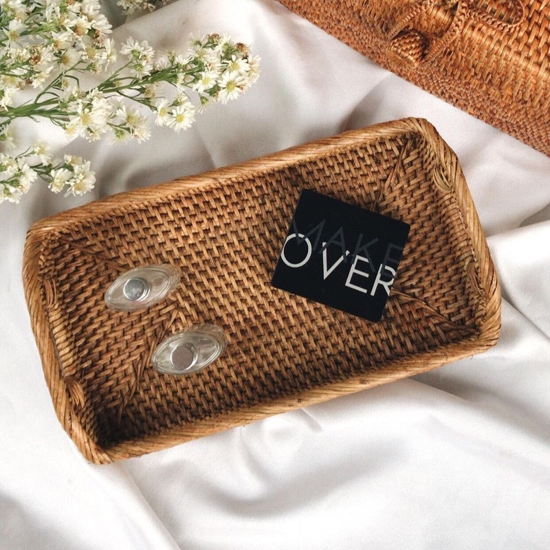 Tropical Rattan Tray Premium