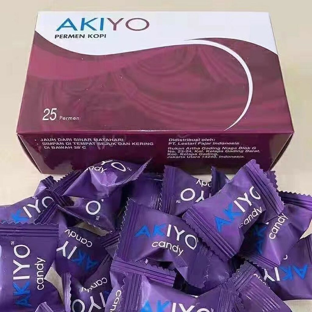 Akiyo Herbal Coffee Candy | Natural Stamina Supplement for Men