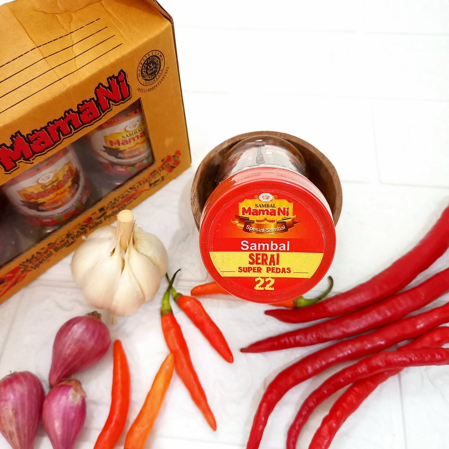 Super Spicy Lemongrass Code. 22 SAMBAL MamaNi