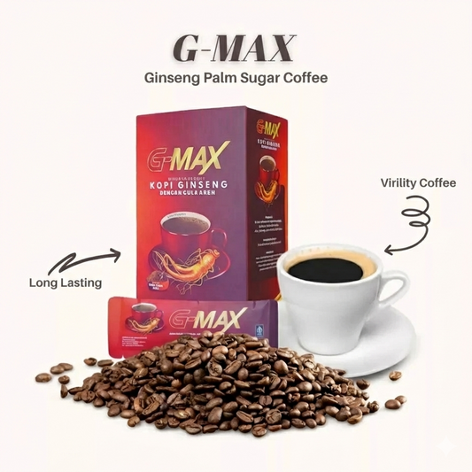 1 BOX ORIGINAL G-MAX COFFEE - STRONG, LONG-LASTING COFFEE
