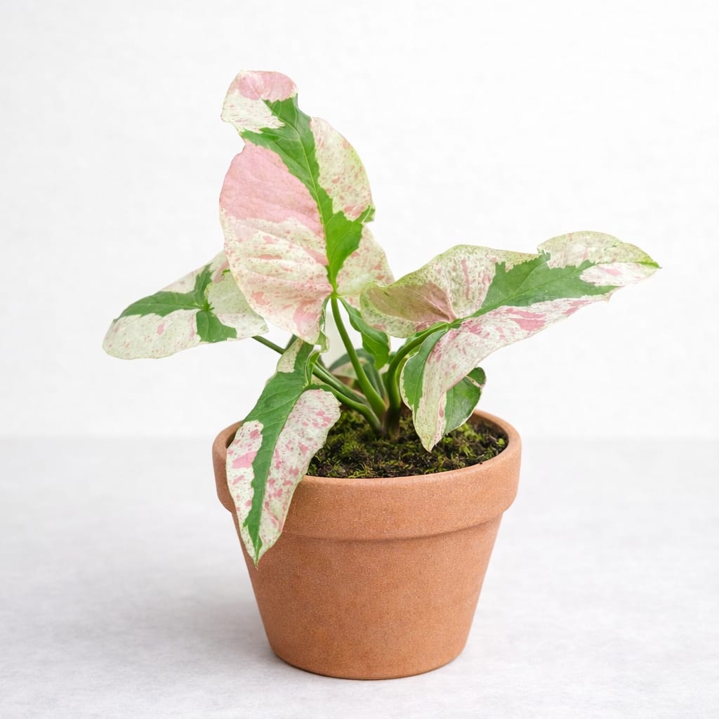 Syngonium Milk Confettii Lava Variegated