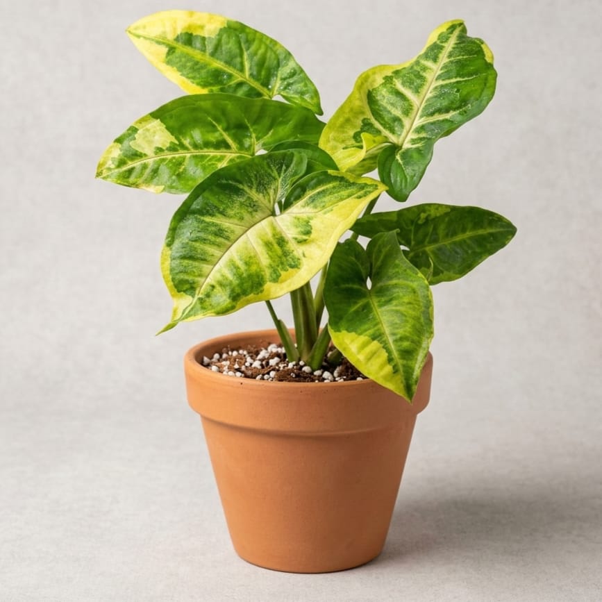 Syngonium syngonium orm thong mutation Variegated Tropical Plants ORAMICIN