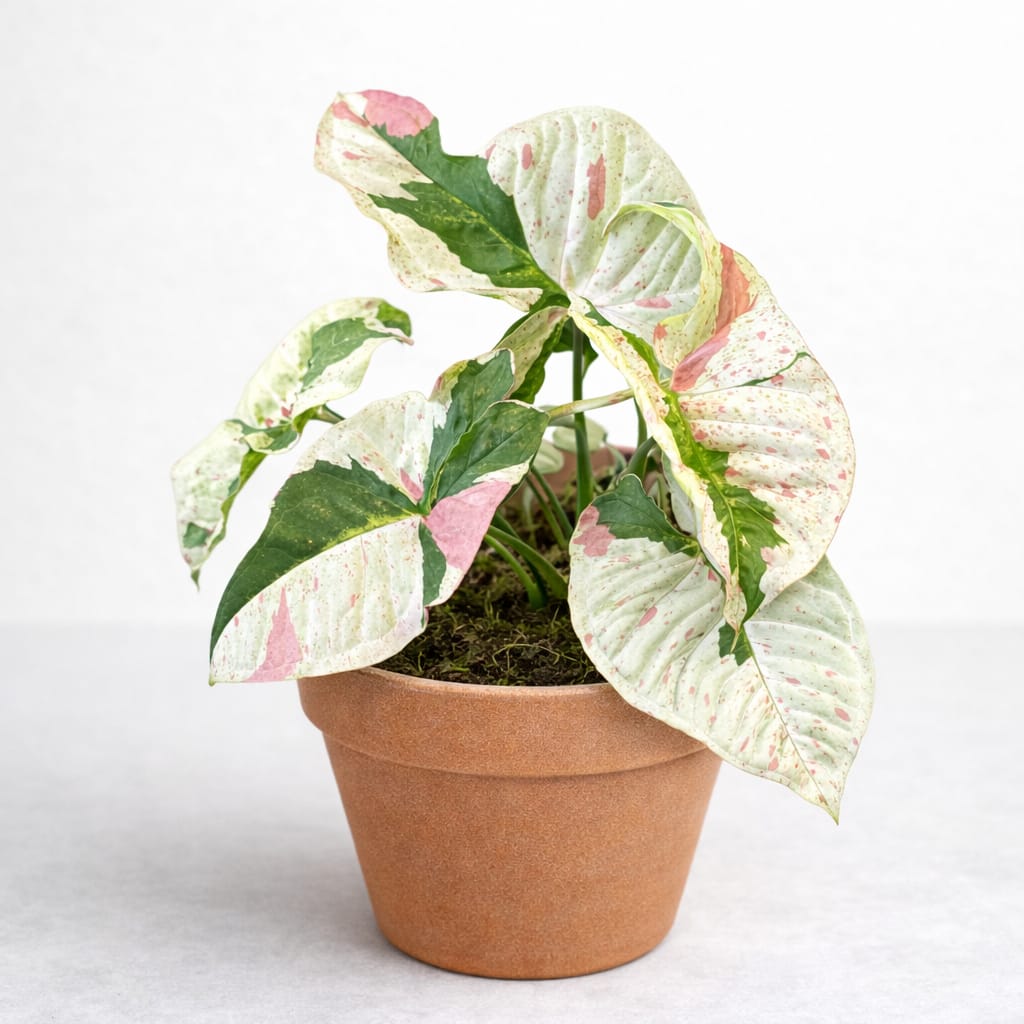 Syngonium Milk Confettii Lava Variegated
