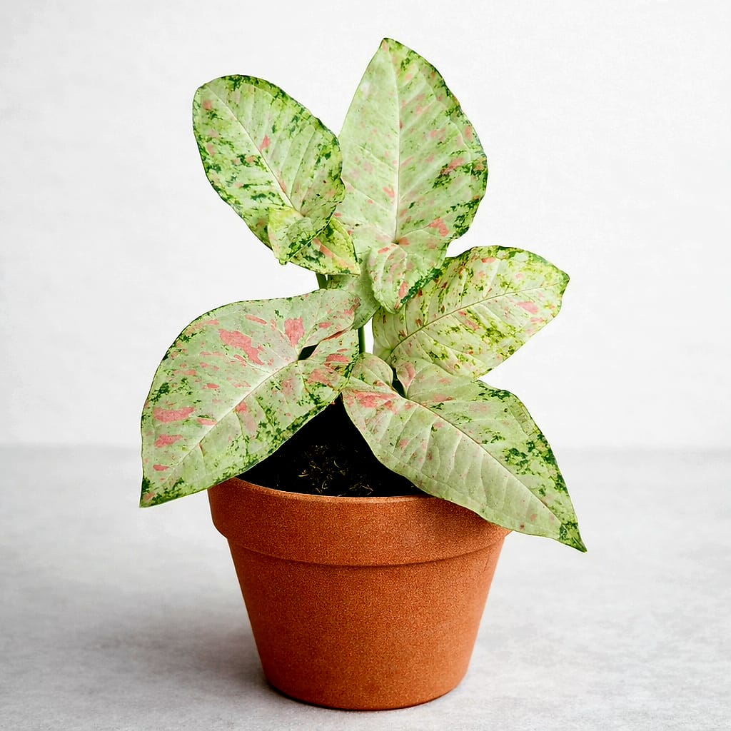 Syngonium Milk Confetii Tricolor Variegated